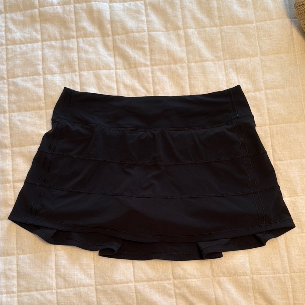 lululemon athletica Black Mini Skirt